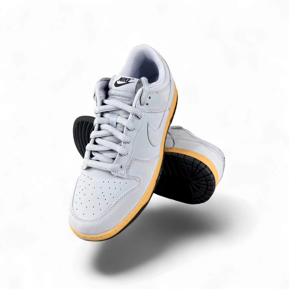 Nike Dunk Low SE Wolf Grey Gum Yellow Black HQ1932-001 force max af1 air